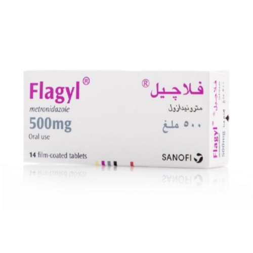 فلاجيل 500 - لعلاج العدوى البكتيرية والطفيليّة في الجهاز الهضمي